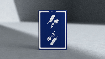 Remedies Playing Cards Royal Blue par Daniel Madison Black Roses Playing Cards at Deinparadies.ch