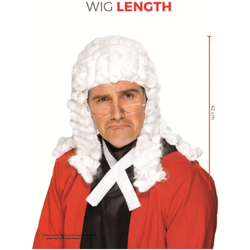 Richterperücke | Judge's Wig | weiss-Smiffys-Deinparadies.ch