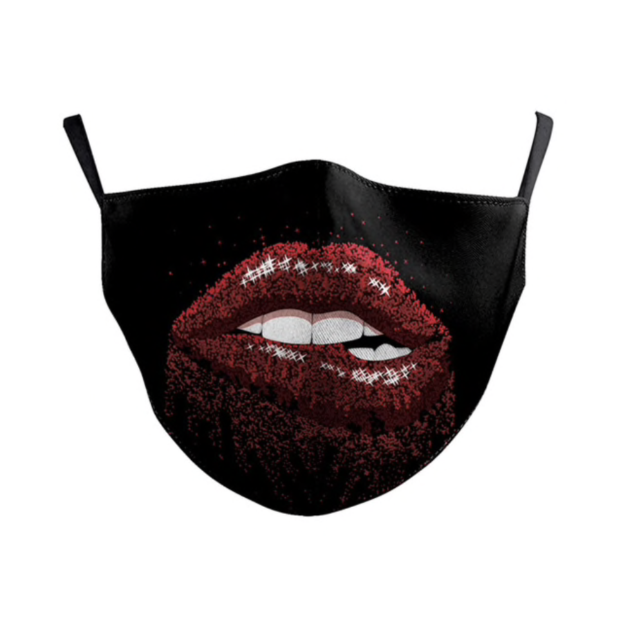 Maschera filtro labbra rosse Deinparadies.ch a Deinparadies.ch
