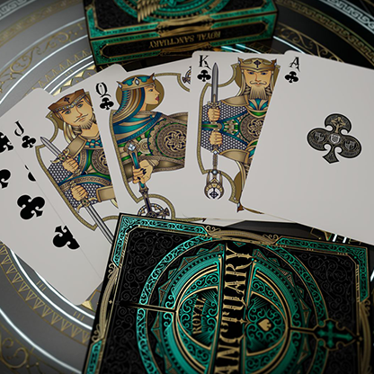 Royal Sanctuary Limited Emerald Playing Cards-Max Playing Cards-Deinparadies.ch