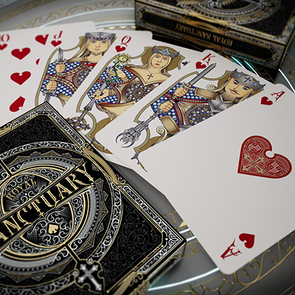 Royal Sanctuary Limited Kings Playing Cards-Max Playing Cards-Deinparadies.ch