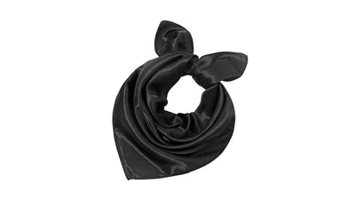 Seid towel 60x60cm black tight