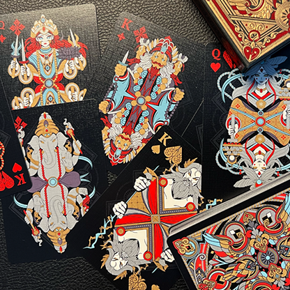 Sacred Legends Black Edition Playing Cards | HypieLab-Hypie Lab-Deinparadies.ch