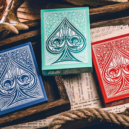 Sanctuary (Red) Playing Cards
