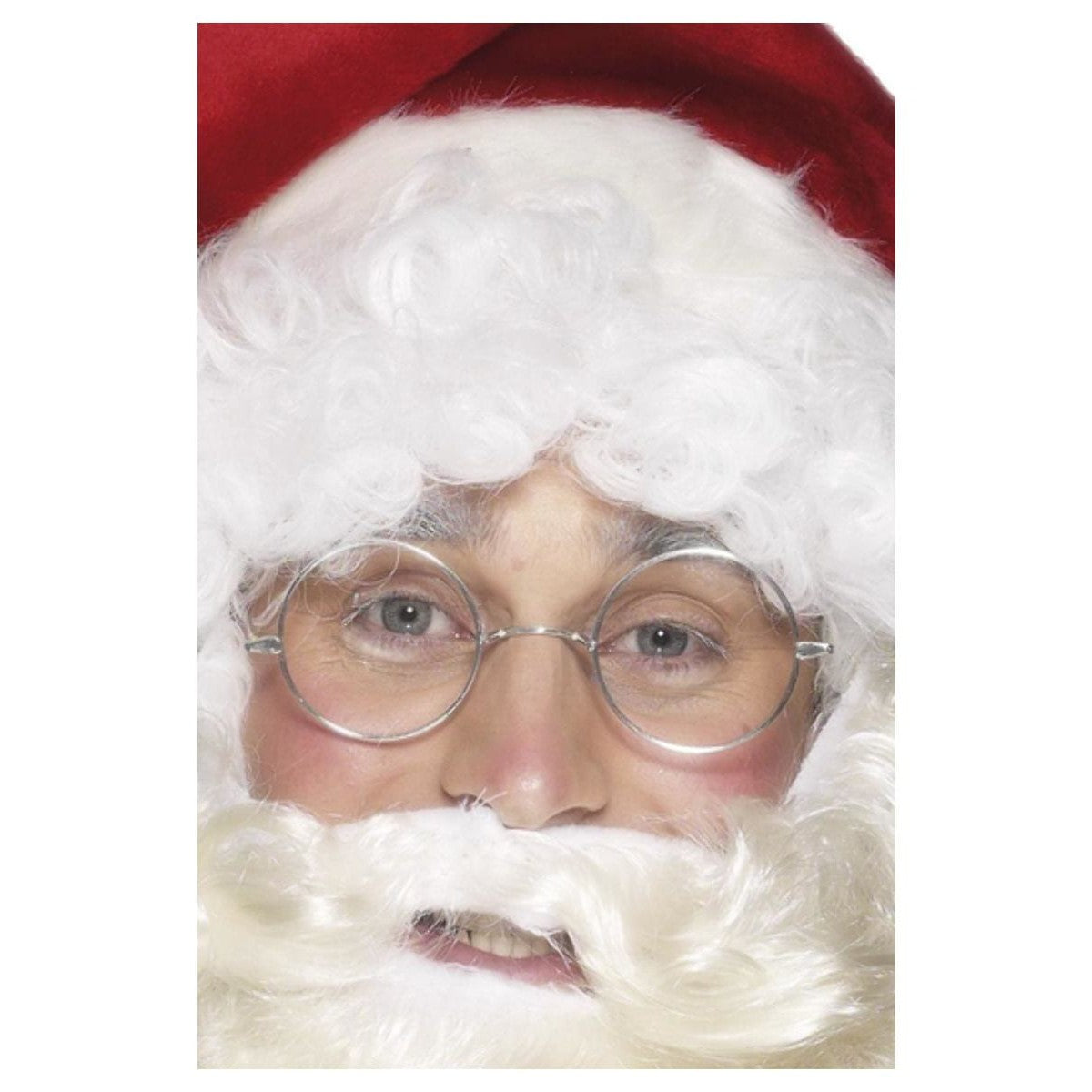 Etui rond à lunettes en métal Père Noël Smiffys Deinparadies.ch