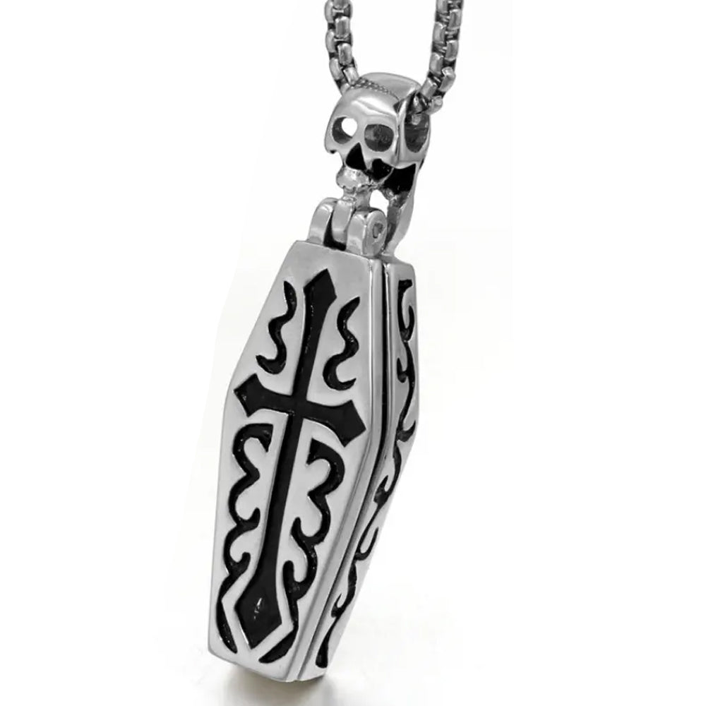 Coffin with skeleton | Pendant with chain Party Owl Supplies Deinparadies.ch
