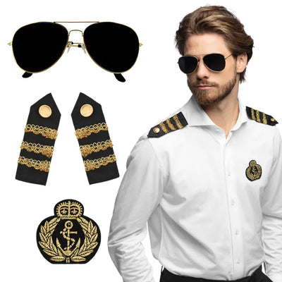 Schiffskapitän Accessoires Set-Boland-Deinparadies.ch