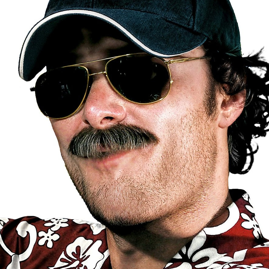 Schnüffler-Schnurrbart Echthaar schwarz-Metamorph-Deinparadies.ch