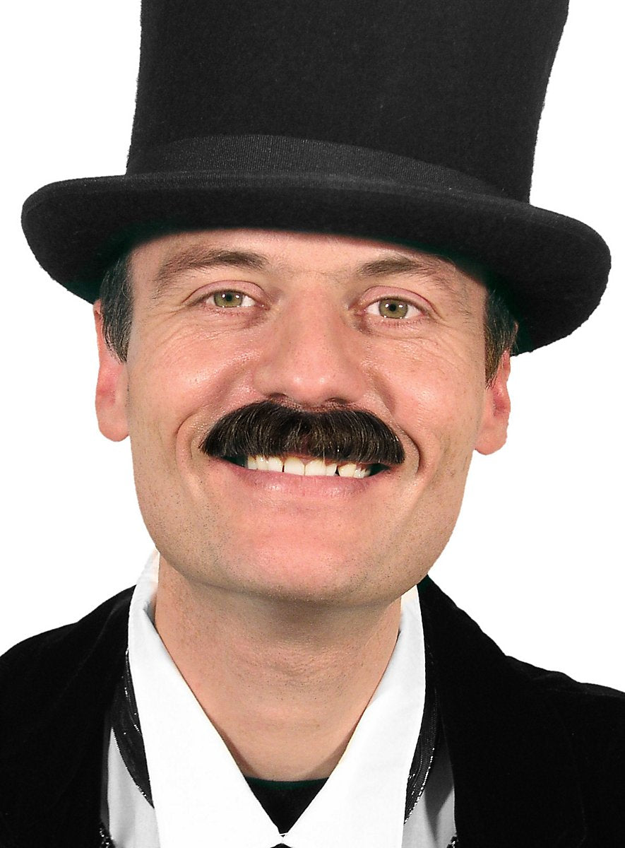 Schnüffler-Schnurrbart Echthaar schwarz-Metamorph-Deinparadies.ch