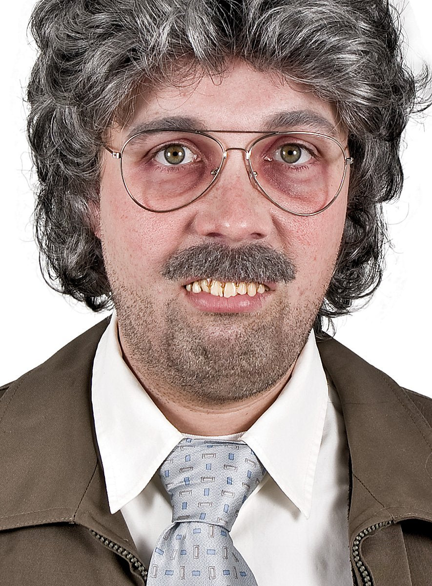 Schnüffler-Schnurrbart Echthaar schwarz-Metamorph-Deinparadies.ch