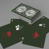 Schrodinger's Cat: Alive Green Edition Playing Cards-GABANGEL-Deinparadies.ch