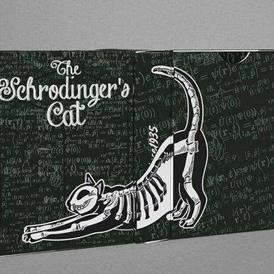 Schrodinger's Cat: Alive Green Edition Playing Cards-GABANGEL-Deinparadies.ch