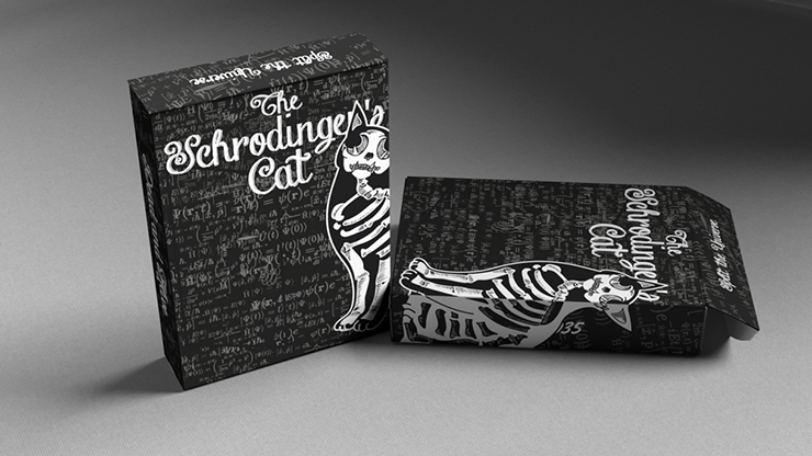 Schrodinger's Cat: Dead Black Edition Playing Cards-GABANGEL-Deinparadies.ch