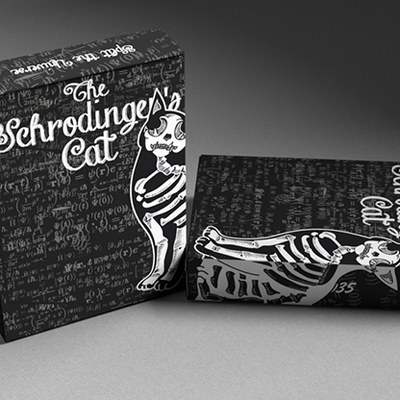 Schrodinger's Cat: Dead Black Edition Playing Cards-GABANGEL-Deinparadies.ch