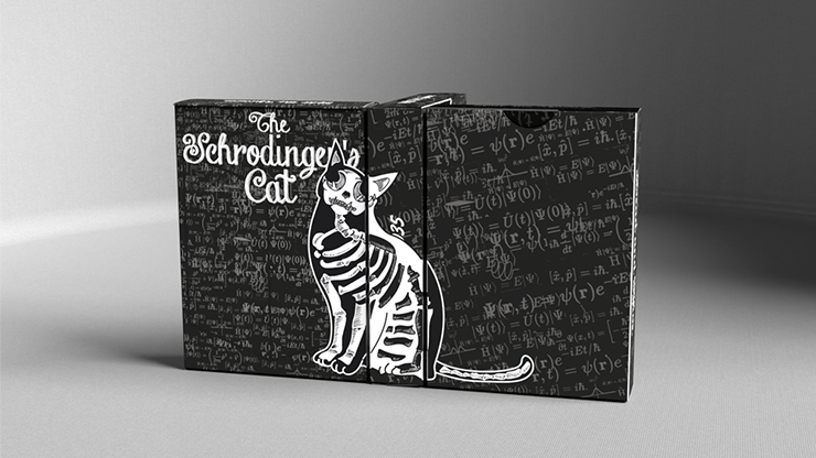 Schrodinger's Cat: Dead Black Edition Playing Cards-GABANGEL-Deinparadies.ch