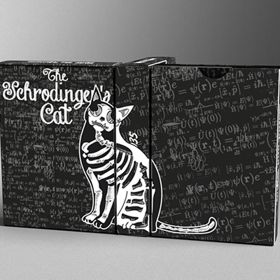 Schrodinger's Cat: Dead Black Edition Playing Cards-GABANGEL-Deinparadies.ch