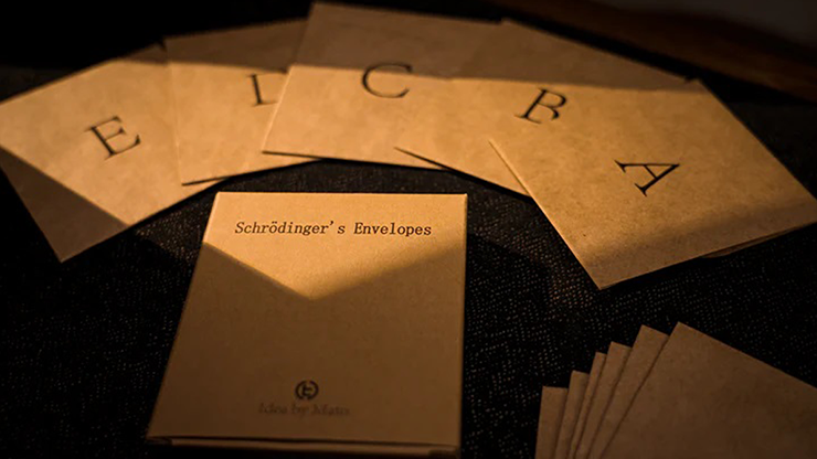 Schrödinger's Envelopes | Mato & TCC Magic-TCC PLAYING CARDS CO. LIMITED-Deinparadies.ch