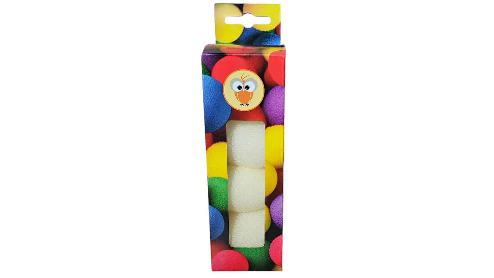 Schwammbälle | Sponge Balls Set | weiss