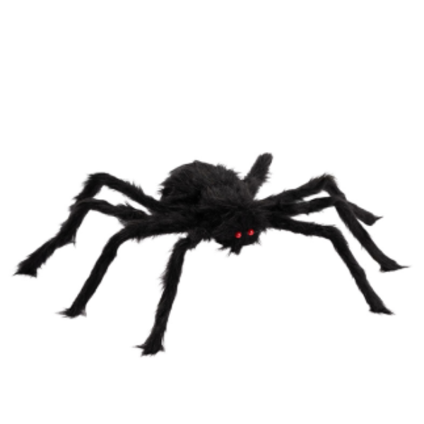 Schwarze Spinne 50cm mittelgross-Carnival Toys-Deinparadies.ch