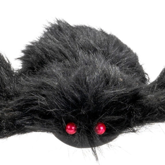 Schwarze Spinne mit roten Augen 60cm-Carnival Toys-Deinparadies.ch