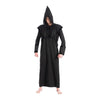 Black knight costume with pointed hood Chaks Deinparadies.ch