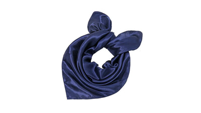 Asciugamano seid 60x60 cm blu stretto