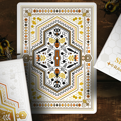 Secret Tale Ragnar MINI White Bee Playing Cards-Deinparadies.ch-Deinparadies.ch