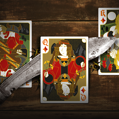 Secret Tale Ragnar White Bee Collector's Playing Cards-Deinparadies.ch-Deinparadies.ch