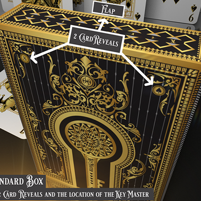 Secrets of the Key Master (with Standard Box) playing Cards | Handlordz Handlordz, LLC bei Deinparadies.ch