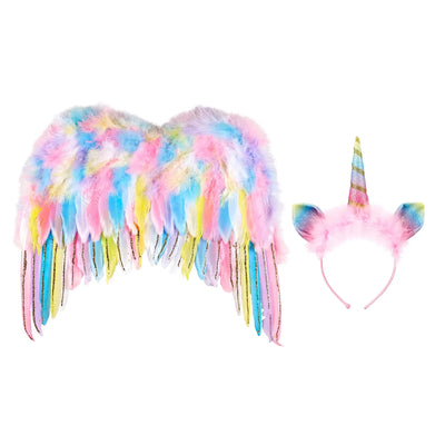Set Flügel / Haarschmuck Einhorn-Souza-Deinparadies.ch