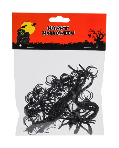 Set mit 20 Plastikspinnen-Carnival Toys-Deinparadies.ch