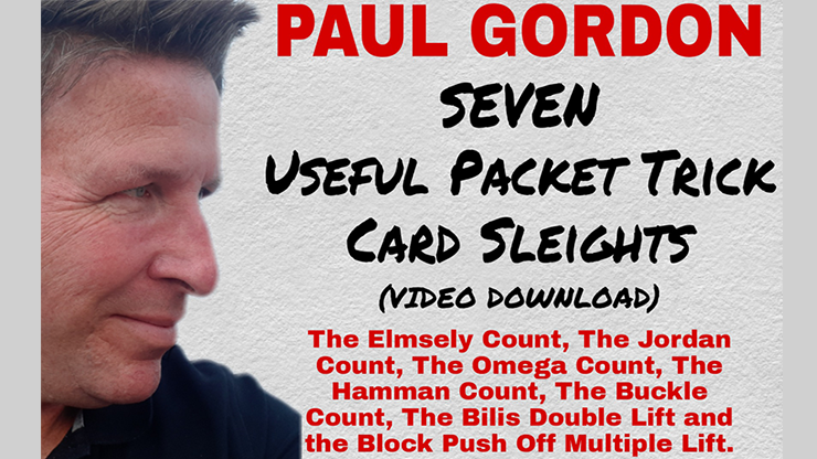 Seven Useful Packet Trick Card Sleights by Paul Gordon - Video Download Paul Gordon at Deinparadies.ch