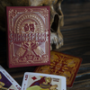 Shakespeare Playing Cards - Burgundy - Noir Arts