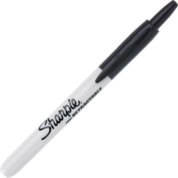 Sharpie Pen Filzstift | Retractable schwarz-Sharpie-Deinparadies.ch