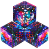 Shashibo Cube | Disco Plaid by Jumbie-Shashibo-Deinparadies.ch