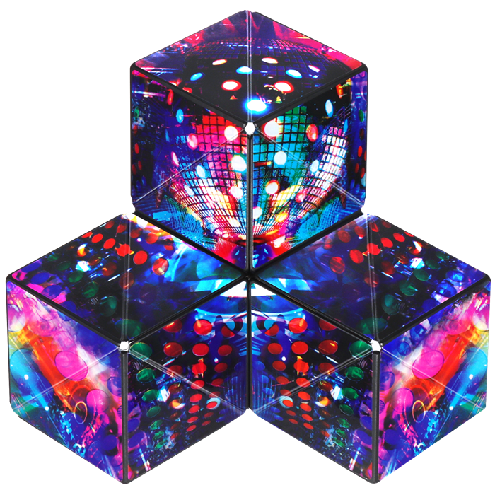 Shashibo Cube | Disco Plaid by Jumbie-Shashibo-Deinparadies.ch