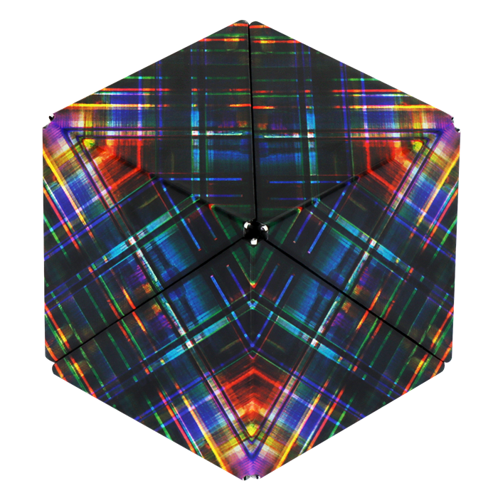 Shashibo Cube | Disco Plaid by Jumbie-Shashibo-Deinparadies.ch