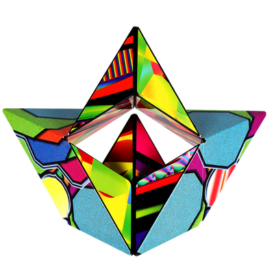 Shashibo Cube | Stained Glass Artist Laurence Gartel 2.0-Shashibo-Deinparadies.ch