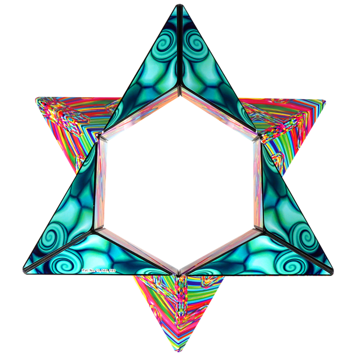 Shashibo Cube Watercolor | Laurence Gartel 2.0-Shashibo-Deinparadies.ch