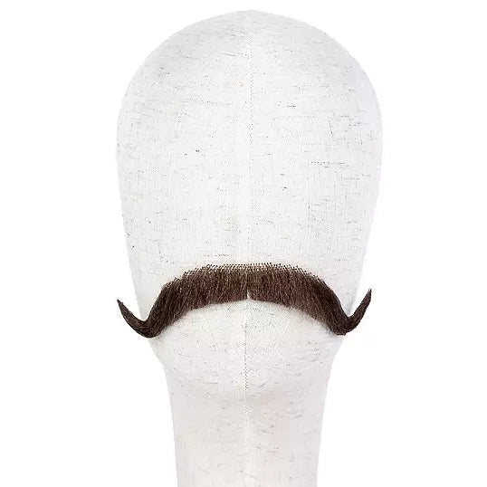 Sheriff Echthaar Schnurrbart | weiss-Metamorph-Deinparadies.ch