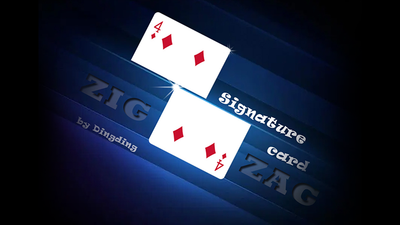 Signature Card Zig Zag | Dingding - Video Download Dingding bei Deinparadies.ch
