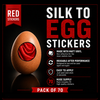 Silk to Egg Stickers (RED) Pack of 70-Twisted Minds Magic Shop-Deinparadies.ch