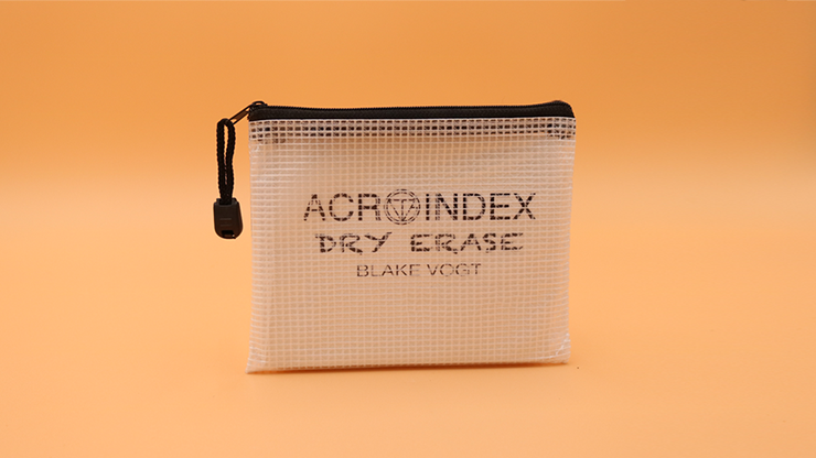 Six Acro Index (3"x5") Dry Erase | Blake Vogt