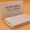 Six Acro Index (Stage) Dry Erase | Blake Vogt