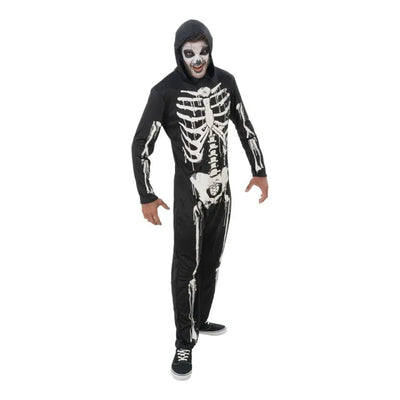 Skelett Jumpsuit mit Kaputze-Chaks-Deinparadies.ch