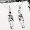 Skeletons to attach | 2 Earrings Party Owl Supplies Deinparadies.ch