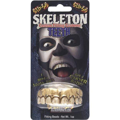 Les dents pourries du squelette de Smiffy Deinparadies.ch