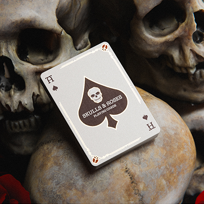 Skulls & Roses Playing Cards (Gilded Edition)-Deinparadies.ch-Deinparadies.ch