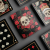 Skulls and Roses Playing cards-David Jon-Deinparadies.ch