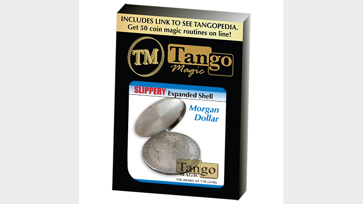 Slippery Expanded Shell (Morgan Silver Dollar) by Tango (D0092) Tango Magic bei Deinparadies.ch